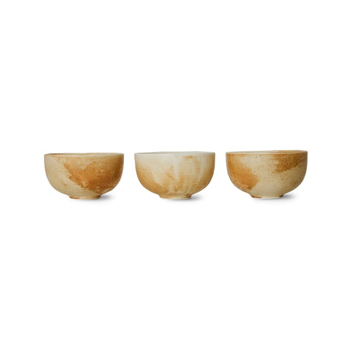 Home Chef bowl Ø10.7 cm, Rustic cream-brown HKliving