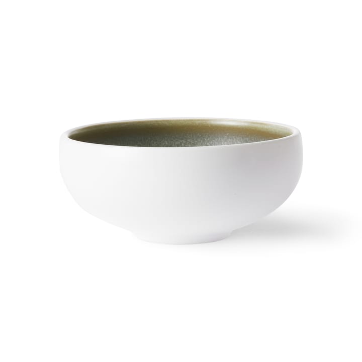Home Chef bowl Ø11 cm, white-green HKliving