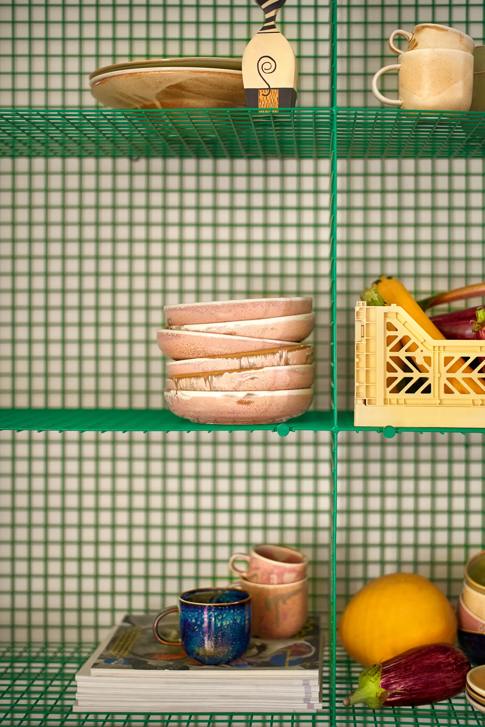 Home Chef cup with saucer 22 cl, Rustic pink HKliving