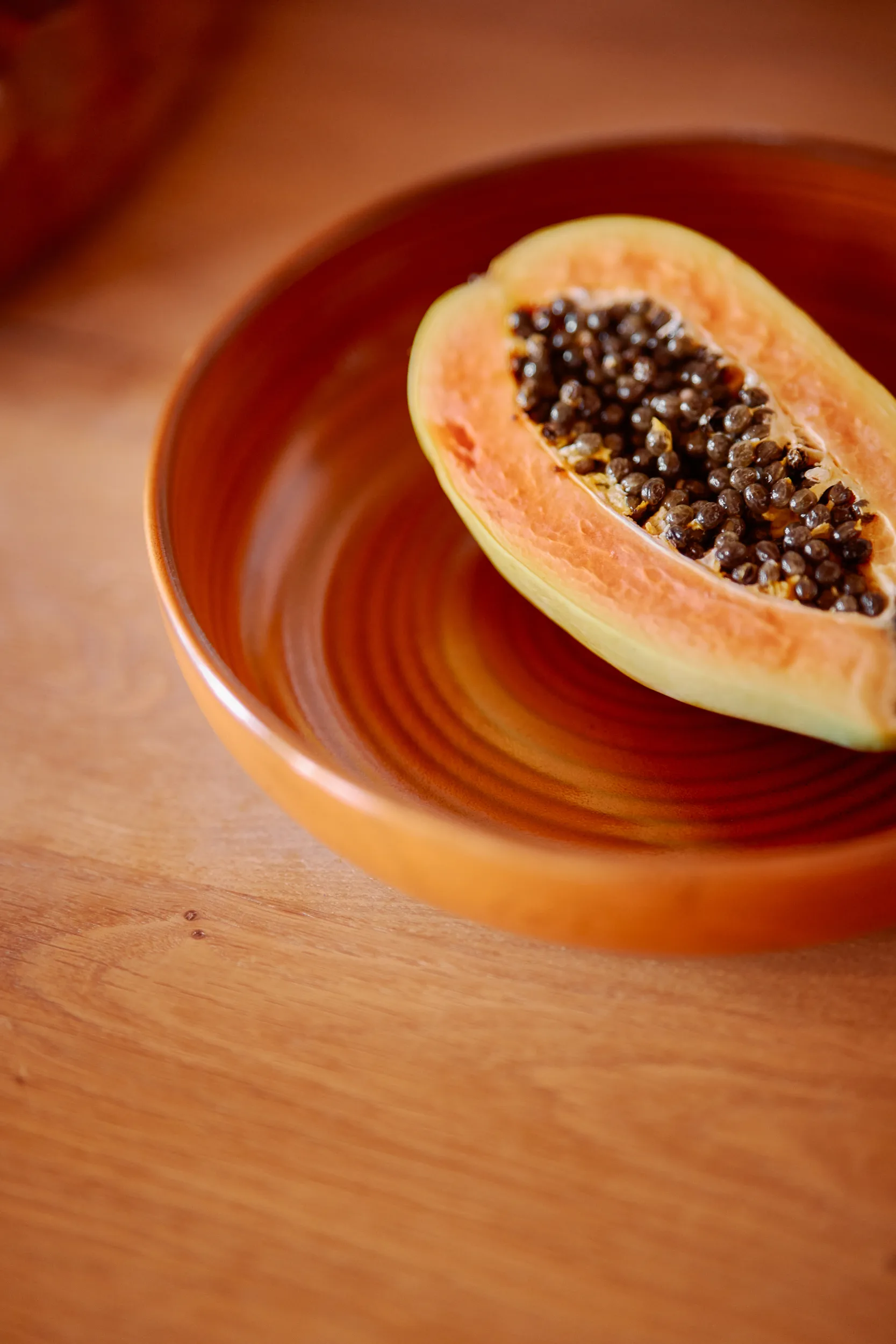 Home Chef deep plate medium Ø19.3 cm, Burned orange HKliving