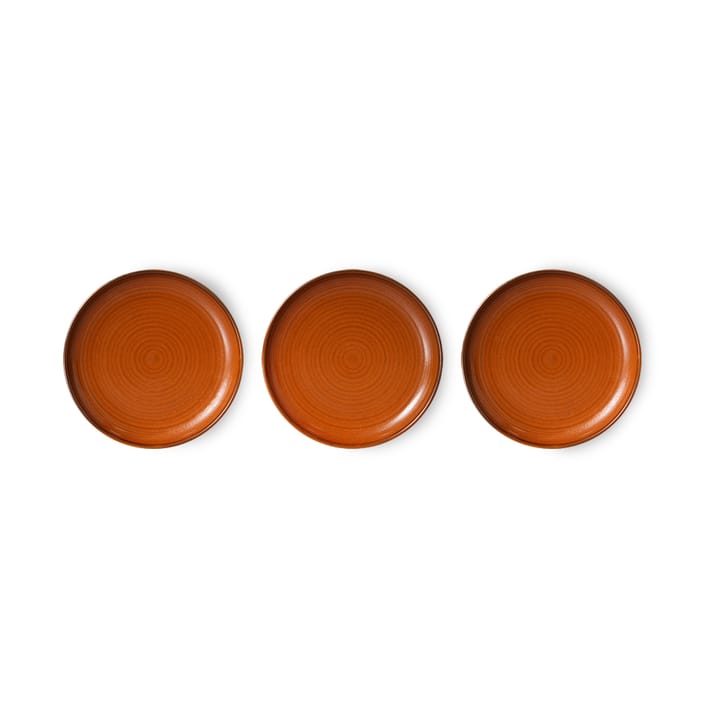 Home Chef side plate Ø20 cm, Burned orange HKliving