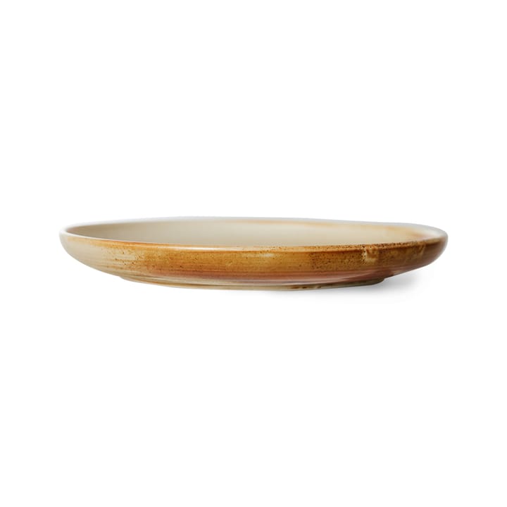 Home Chef side plate Ø20 cm, Rustic cream-brown HKliving