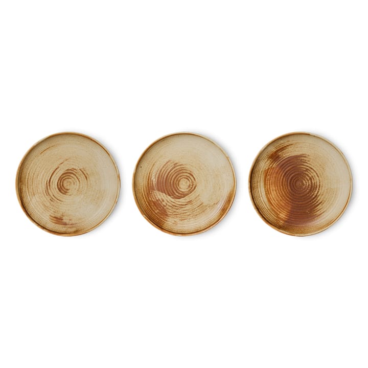 Home Chef side plate Ø20 cm, Rustic cream-brown HKliving