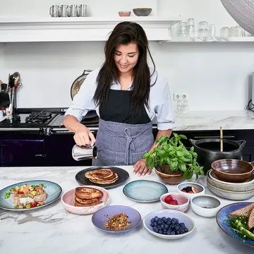 Home Chef small plate 19.3x20.3 cm - grey-green - HKliving