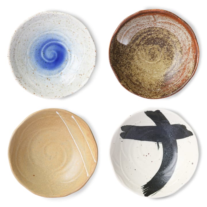 Kyoto bowl Ø16.5 cm 4 pieces, multi HKliving