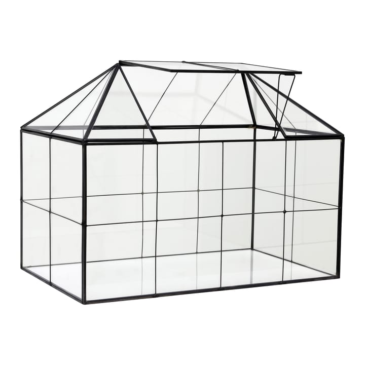 Mini glass green house - 40x24x32 cm - HKliving