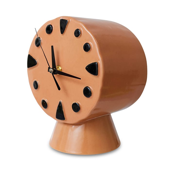 Retro ceramic clock 20.8 cm, Peach HKliving