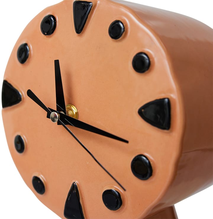 Retro ceramic clock 20.8 cm, Peach HKliving