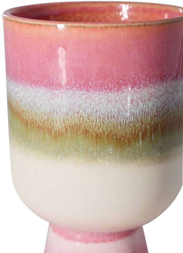 Retro flower pot Ø13 cm, Rosefield HKliving