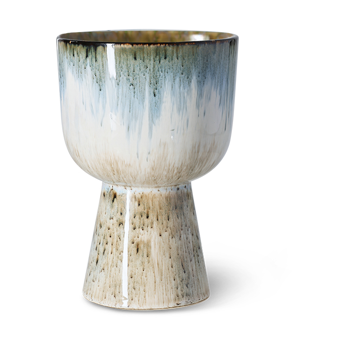 HKliving Retro flower pot o16.5 cm Glacier | Scandinavian Design | Flower pots | Multi