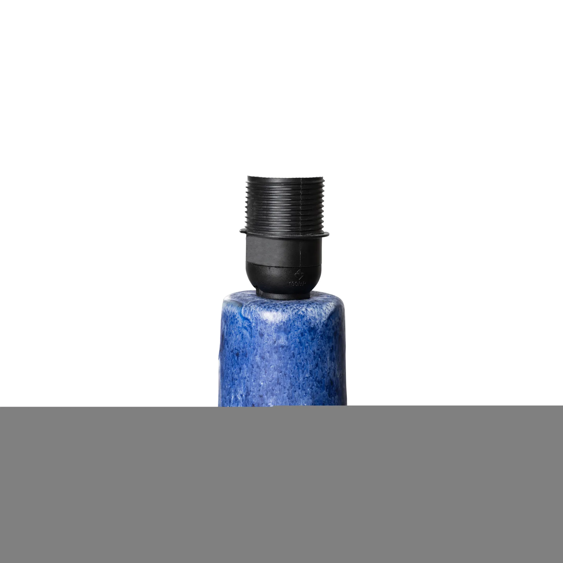 Retro lamp base - stoneware, Blue HKliving