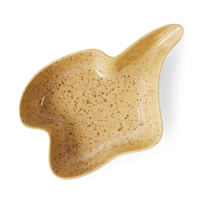 HKliving Shell serving bowl Vanilla