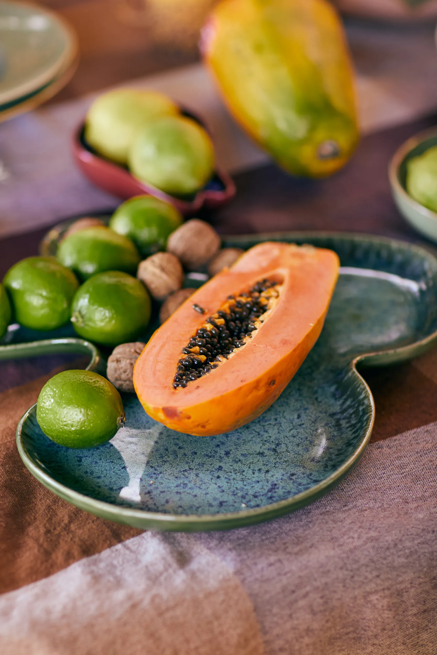 Shell serving dish, Teal HKliving