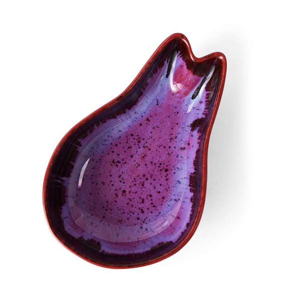HKliving Shell tapas bowl Dragonfruit