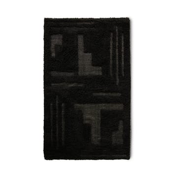 Simplicity bathroom mat 70x120 cm - Black - HKliving
