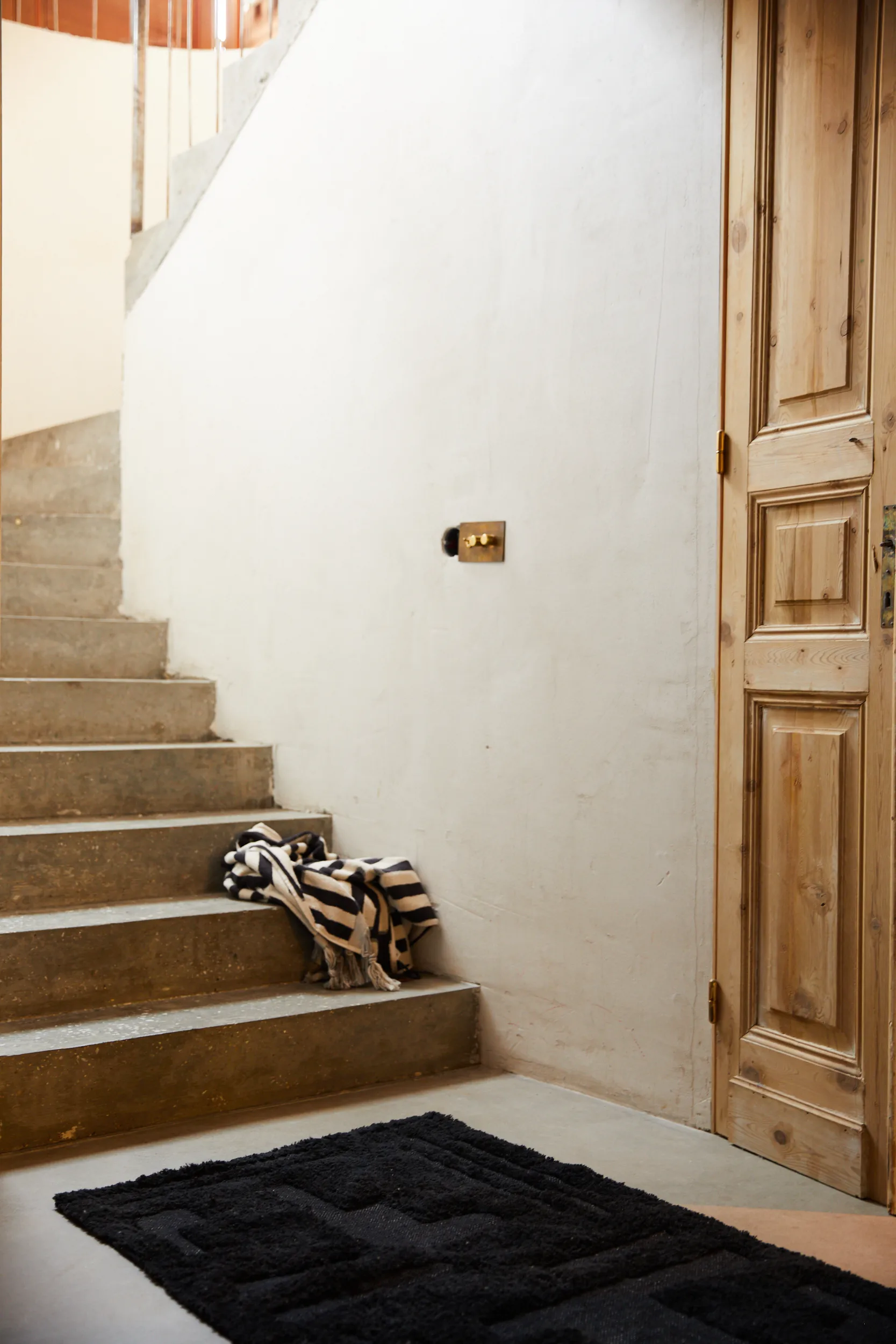 Simplicity bathroom mat 70x120 cm, Black HKliving