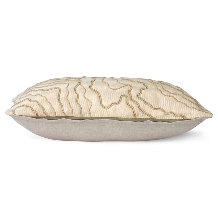 Stitched lines cushion 30x50 cm, cream-natureal HKliving
