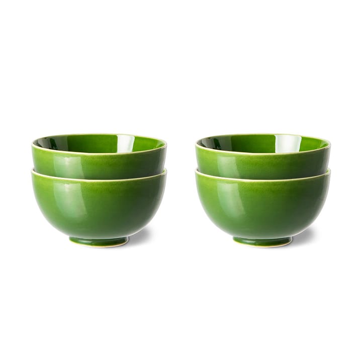 The Emeralds mug 4-pack 35 cl - Green - HKliving