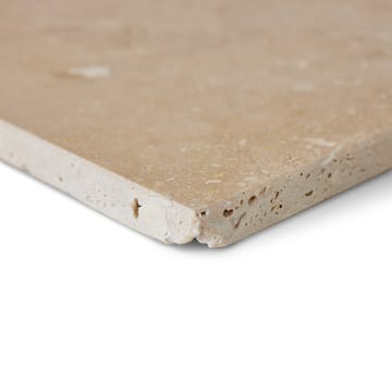Travertin cutting board 40x50 cm - Beige - HKliving