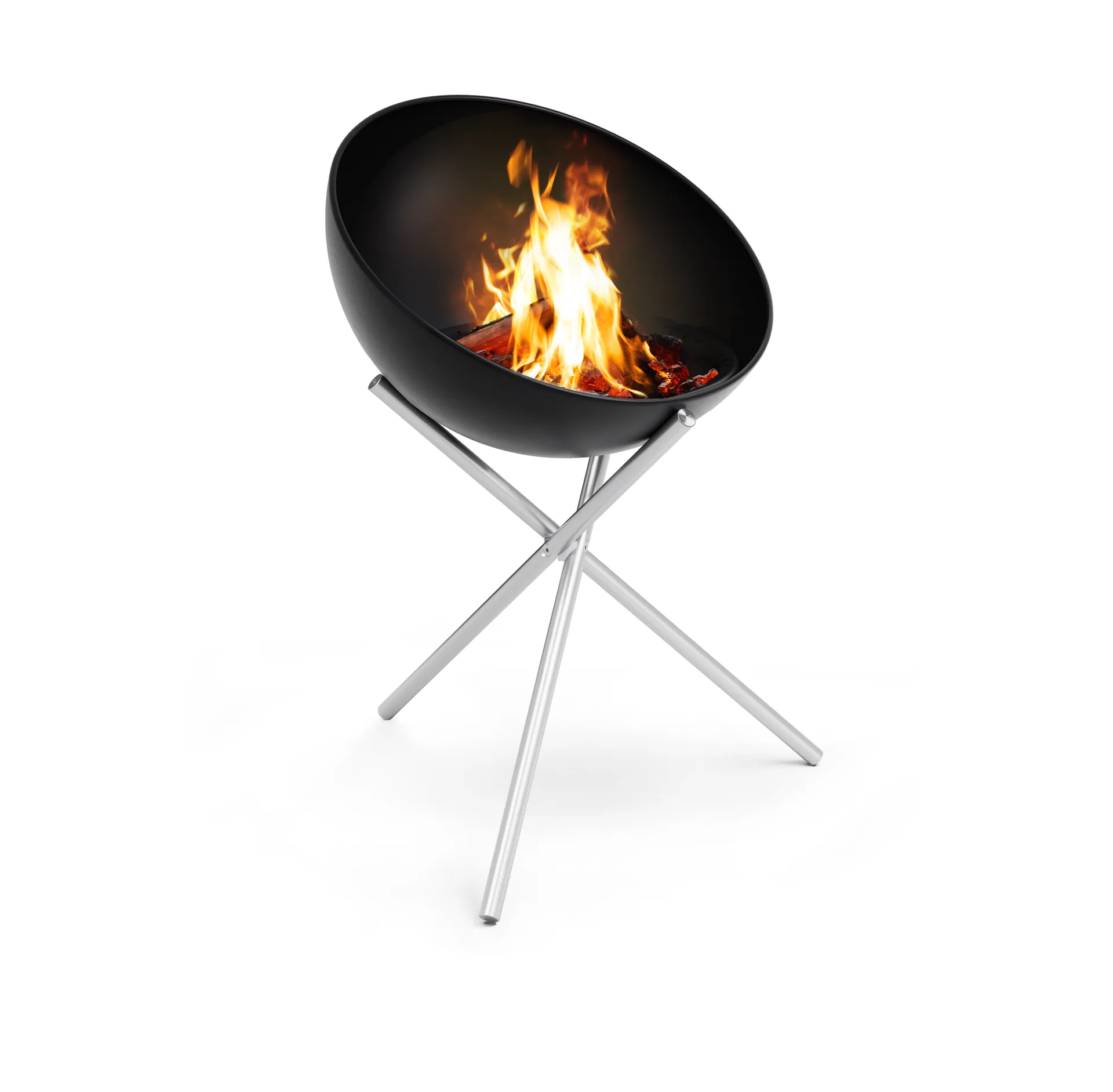 BOWL 57 tripod stand, Silver Höfats