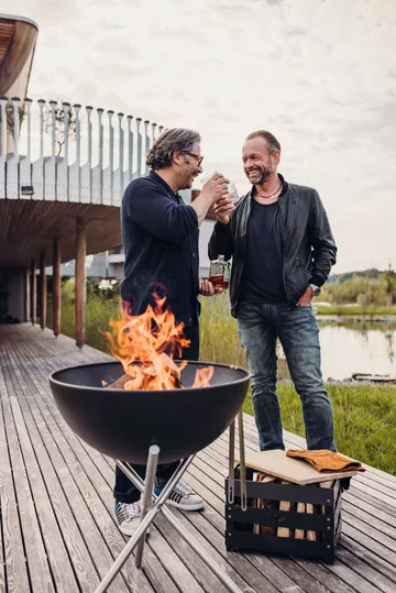 BOWL 57 tripod stand - Silver - Höfats