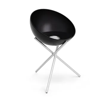 BOWL 70 fire pit - Black-silver, tripod stand - Höfats