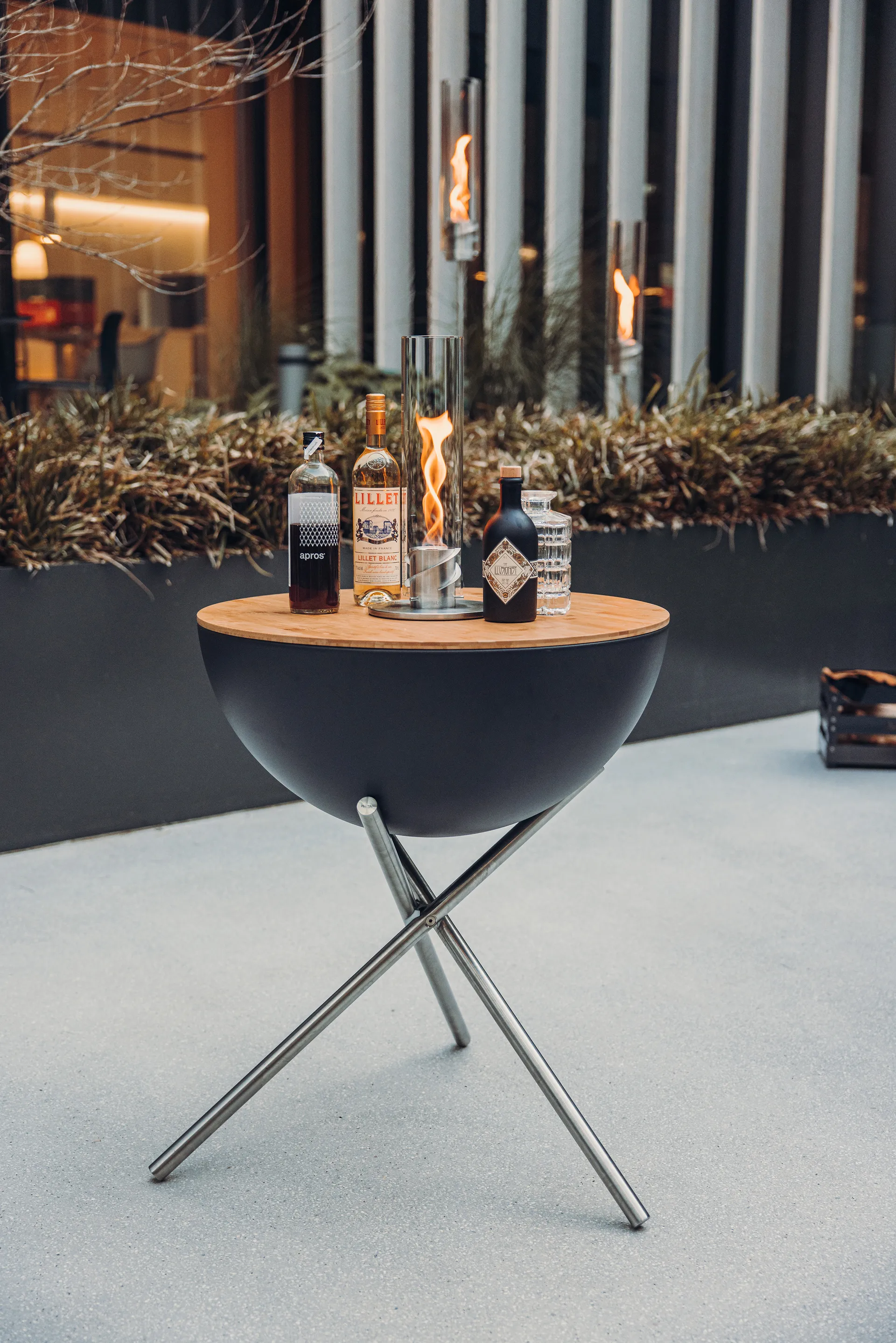 BOWL 70 tray, Bamboo Höfats