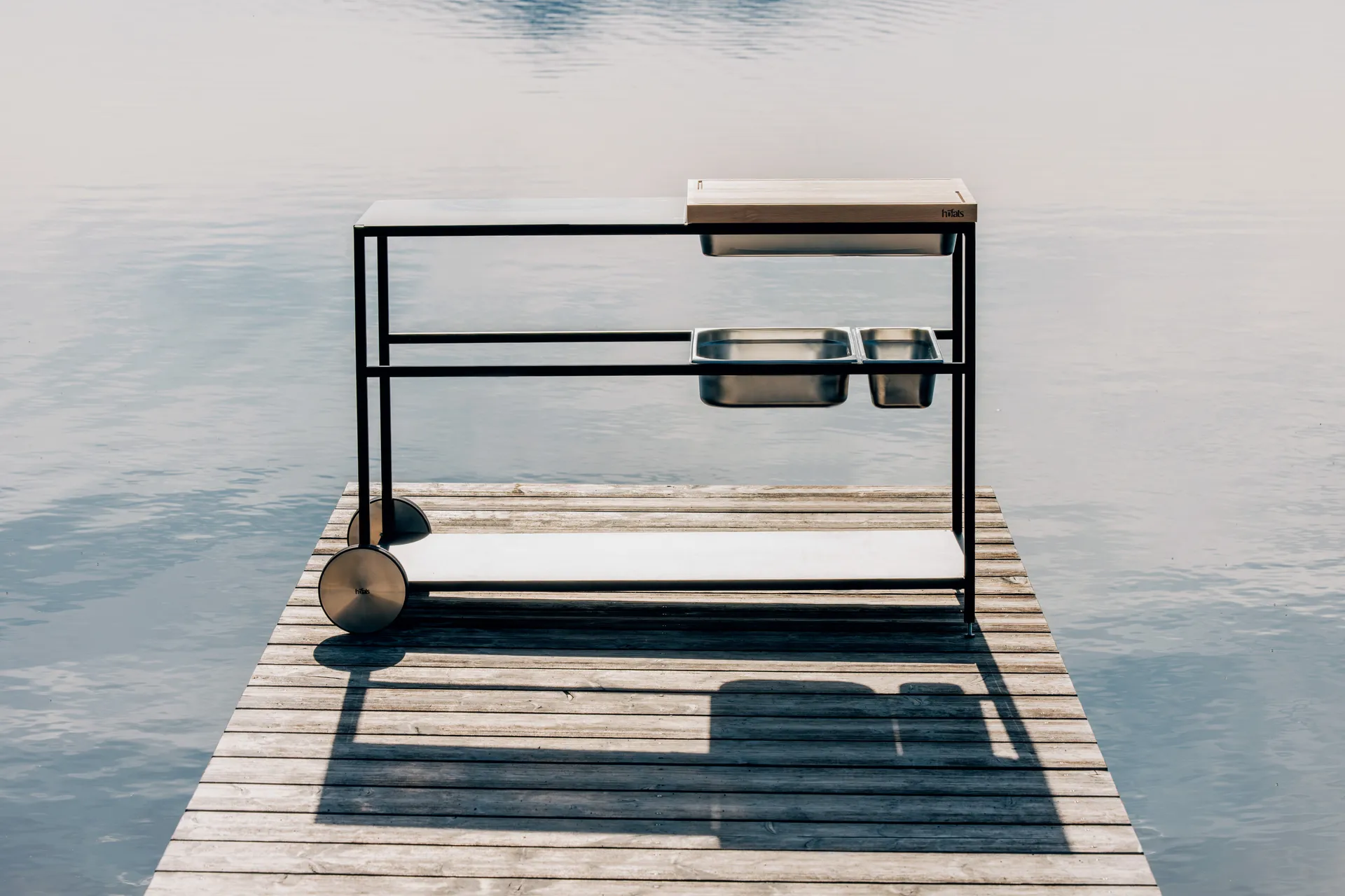 FIRE KITCHEN outdoor kitchen, Black Höfats