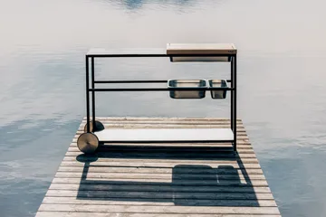 FIRE KITCHEN outdoor kitchen - Black - Höfats