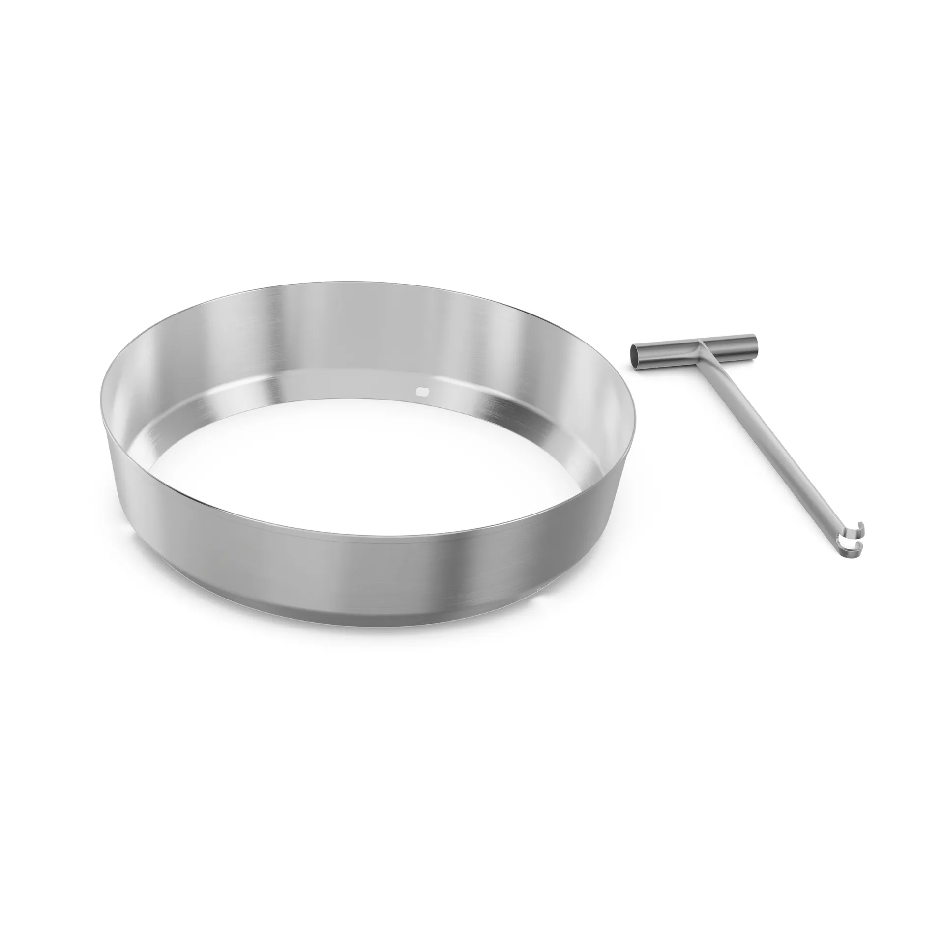 MOON 45 ashtray extension, Silver Höfats