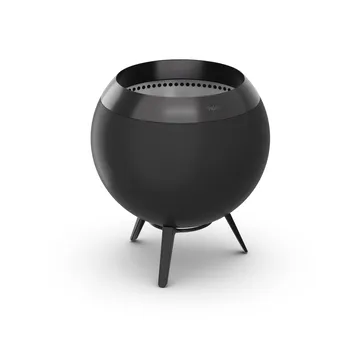 MOON 45 fireplace - All black, low base - Höfats