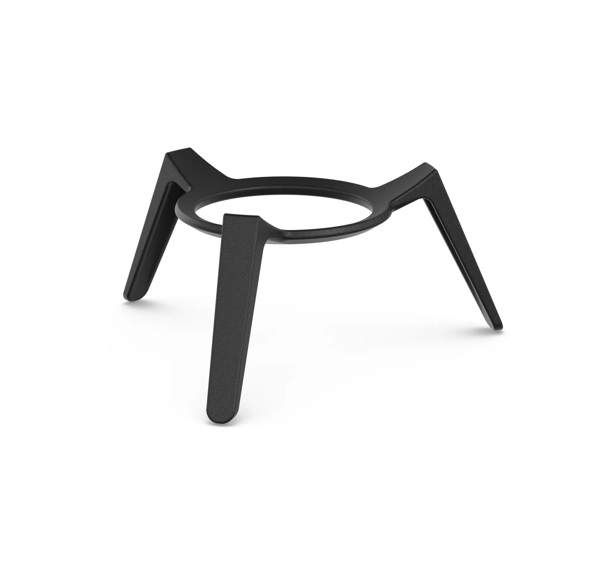 MOON 45 fireplace, All black, low base Höfats