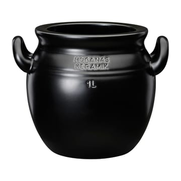 Höganäs Ceramic jar 1 l - Grafite grey - Höganäs Keramik