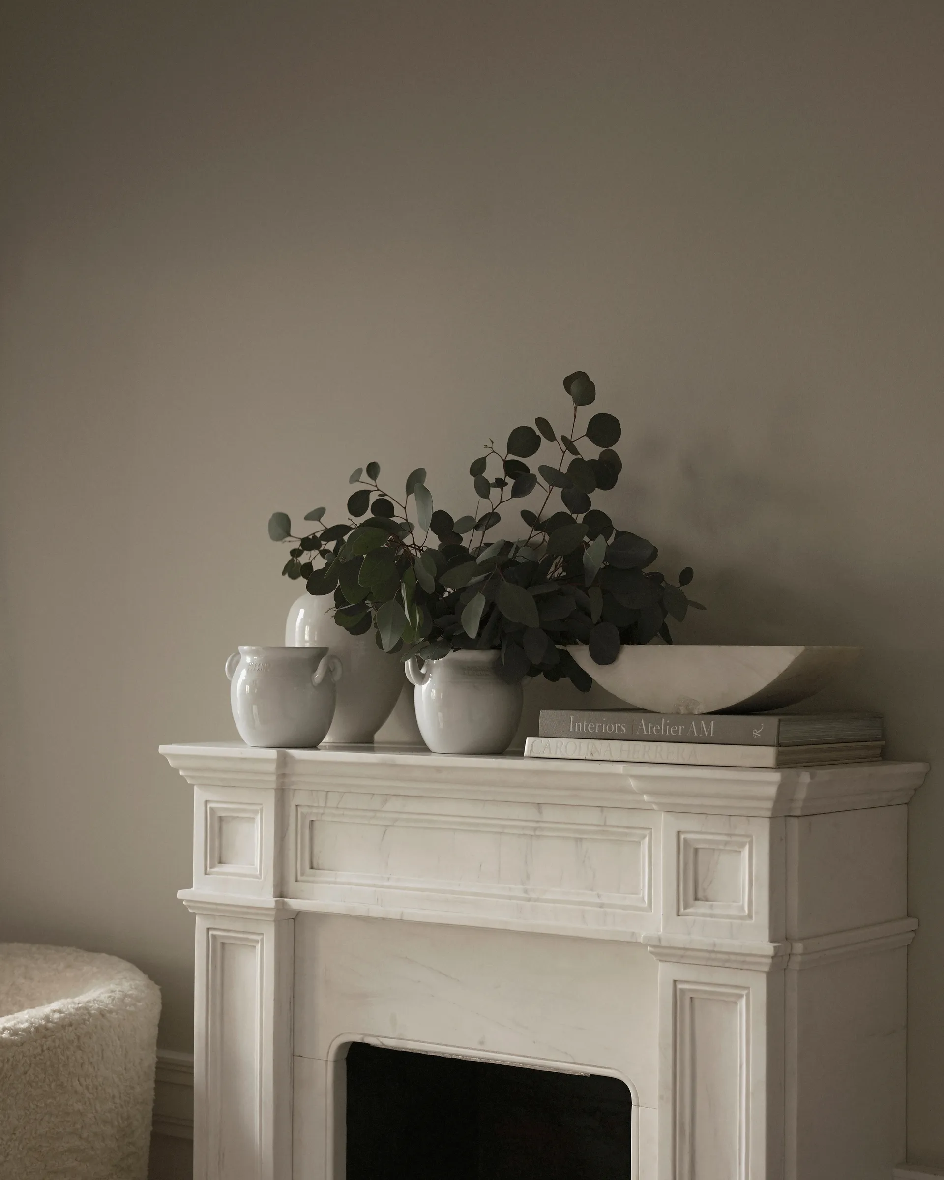 Höganäs Ceramic jar 1 l, White Höganäs Keramik