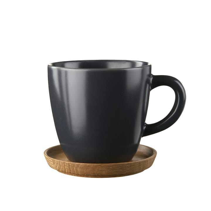 Höganäs coffee cup - graphite grey matt - Höganäs Keramik