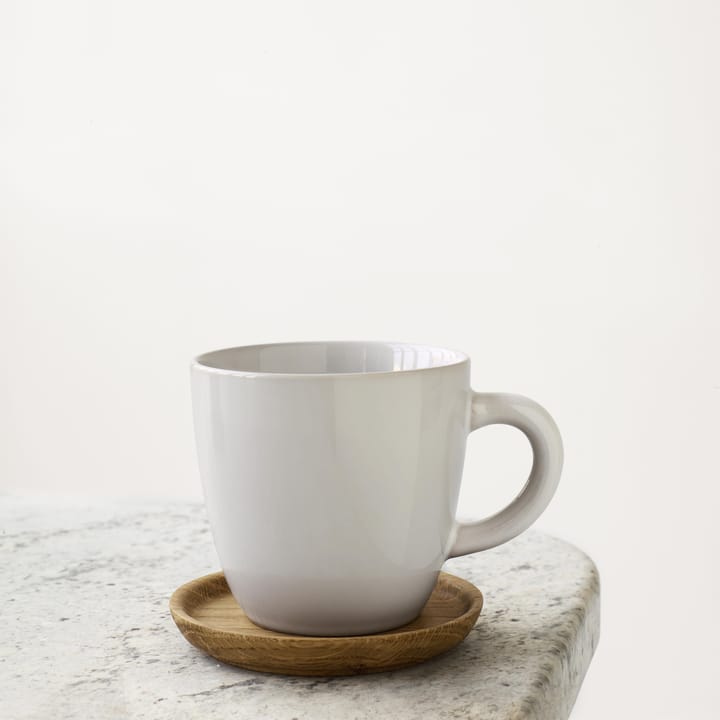 Höganäs coffee cup, white shiny Höganäs Keramik
