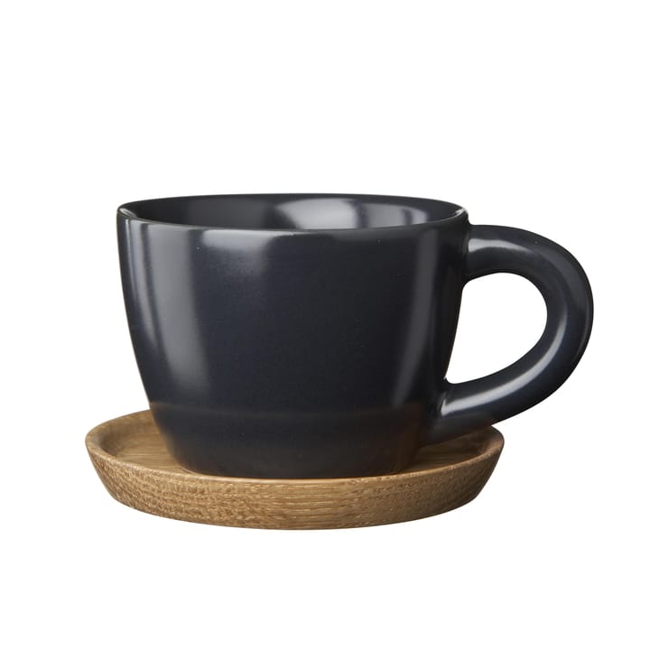 Höganäs espresso cup - grey matte - Höganäs Keramik