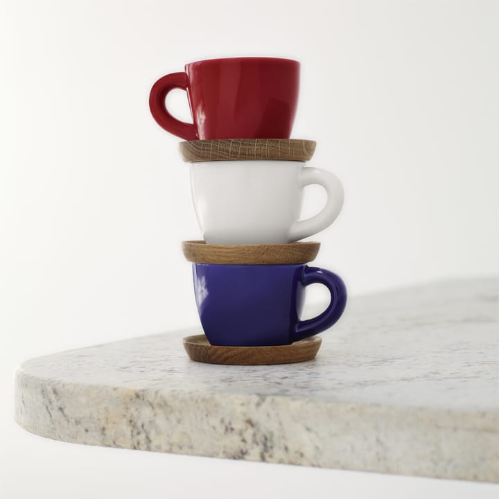 Höganäs espresso cup - shiny white - Höganäs Keramik