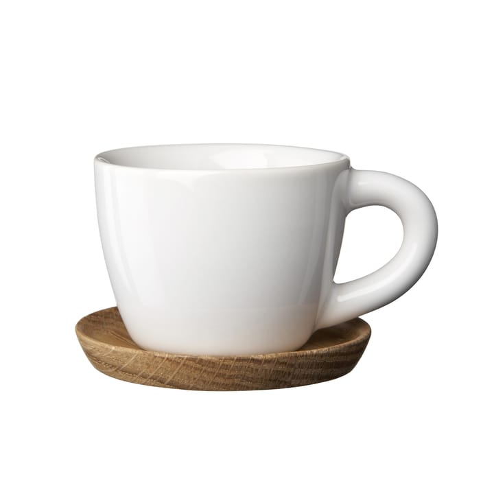 Höganäs espresso cup - shiny white - Höganäs Keramik