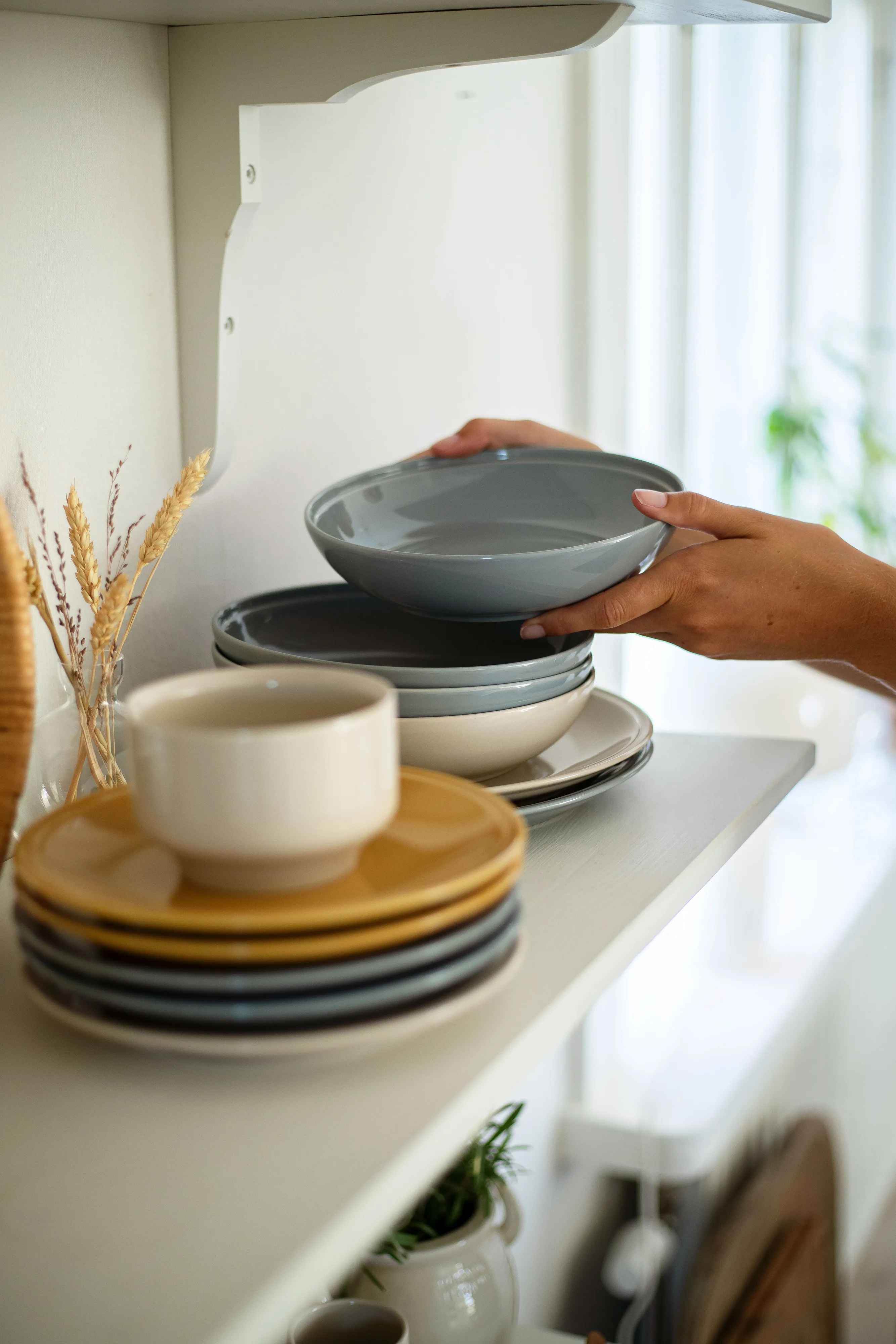 Höganäs Keramik Daga deep plate Ø19 cm from Höganäs Keramik