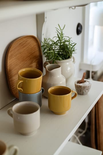 Höganäs Keramik Daga mug 30 cl - Ochre - Höganäs Keramik