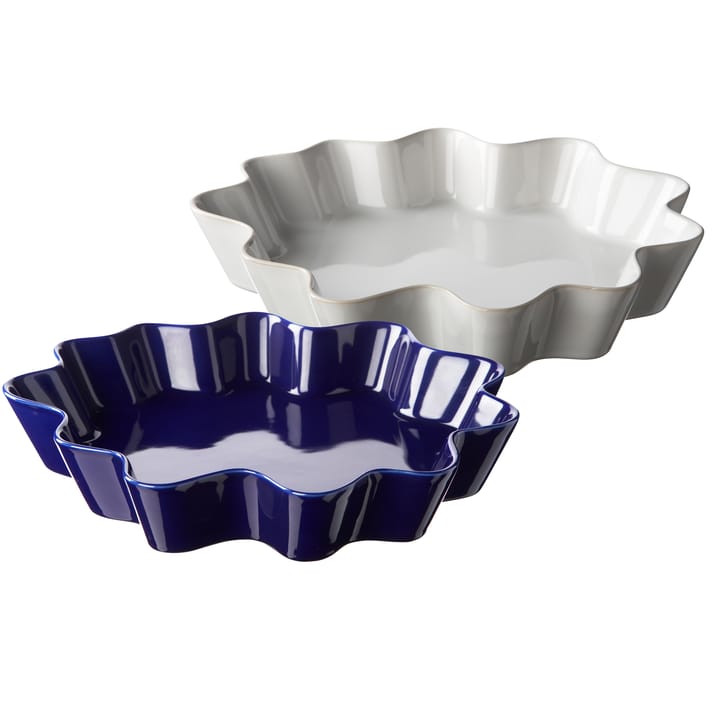 Höganäs pie dish - white glossy - Höganäs Keramik