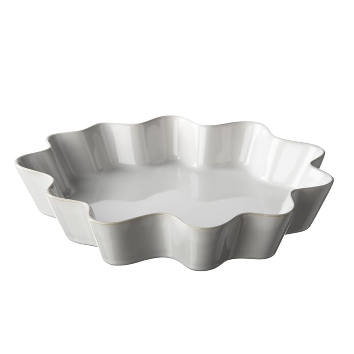 Höganäs pie dish - white glossy - Höganäs Keramik