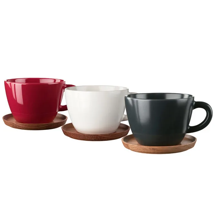 Höganäs Tea cup, apple red Höganäs Keramik