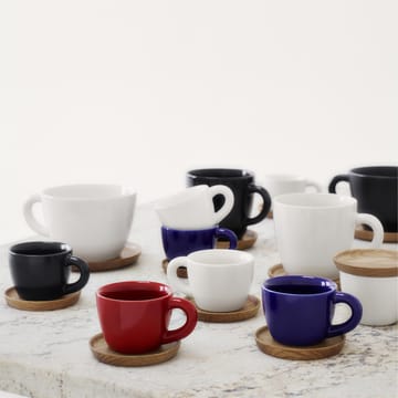 Höganäs Tea cup - apple red - Höganäs Keramik
