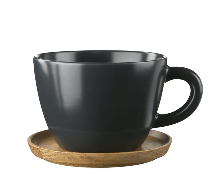 Höganäs Tea cup - graphite grey - Höganäs Keramik