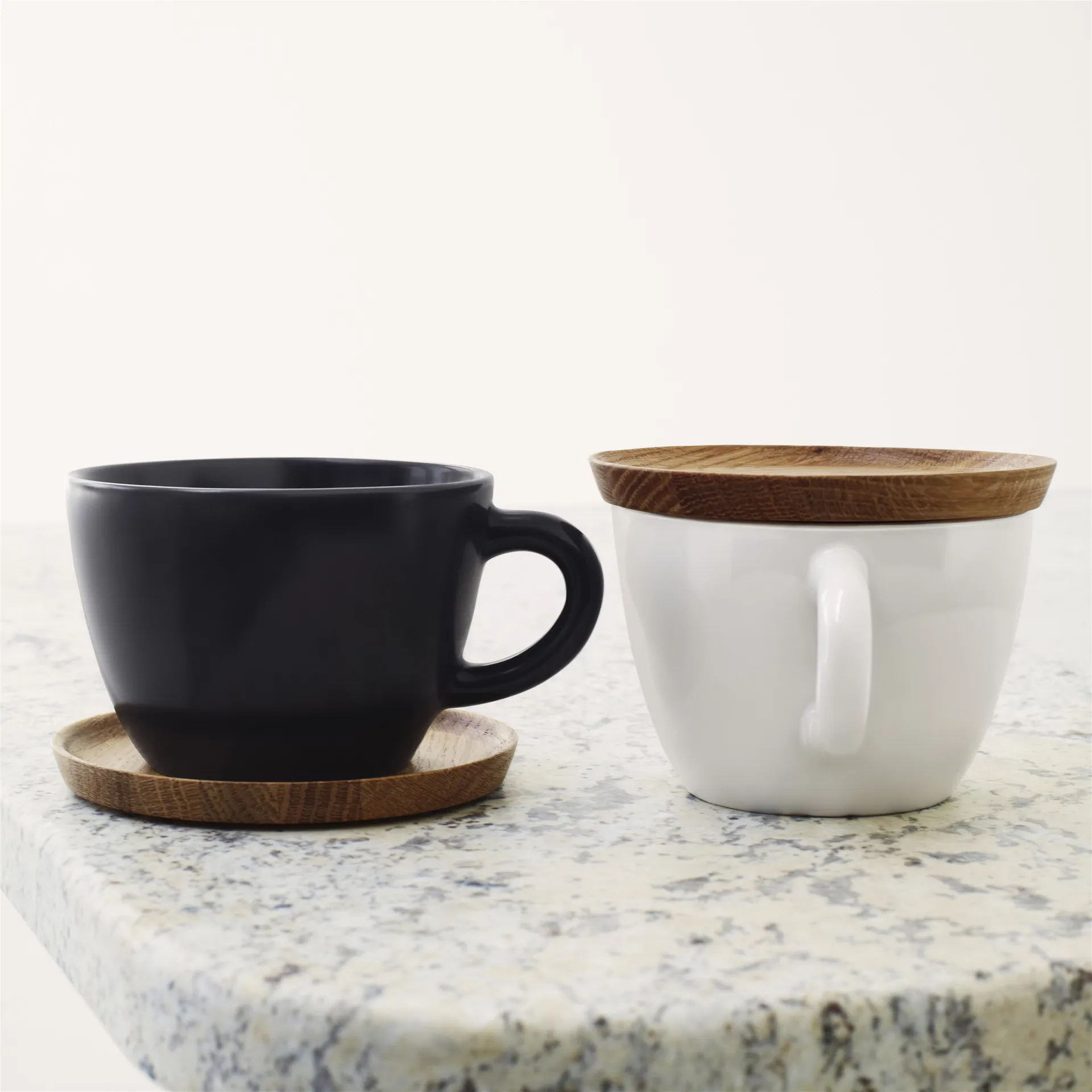 Höganäs Tea cup, graphite grey Höganäs Keramik