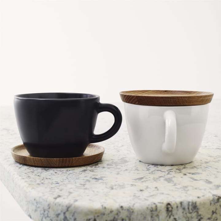 Höganäs Tea cup - graphite grey - Höganäs Keramik