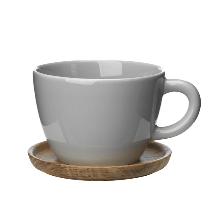 Höganäs Tea cup - pebble grey shiny - Höganäs Keramik