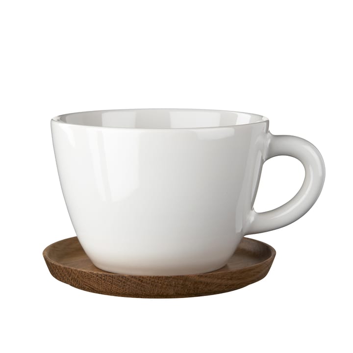 Höganäs Tea cup - shiny white - Höganäs Keramik